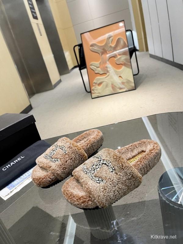 Chanel 2025/SS New Wool Slippers Soft Wool - LY00280