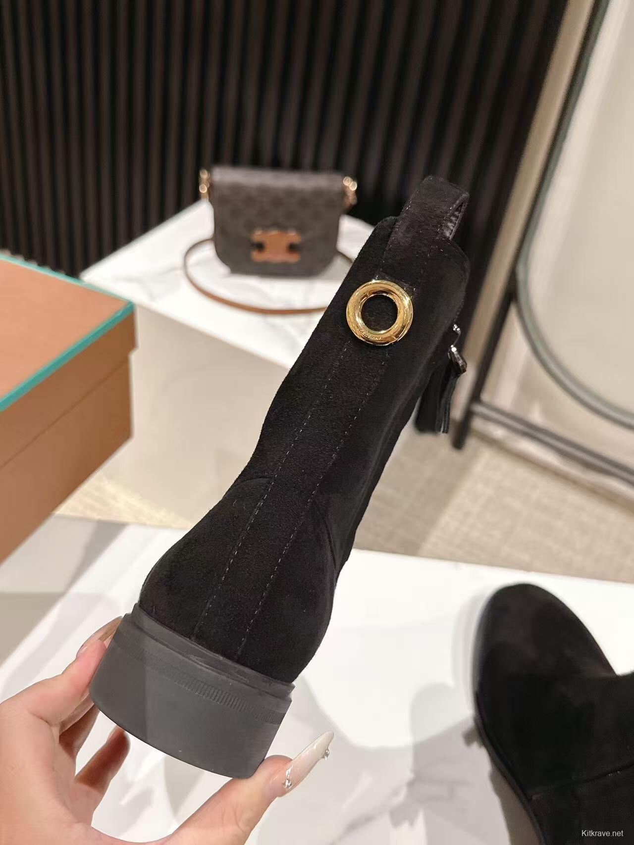 Loro Piana Fall/Winter 2025 Old Money Style Ankle Boots - LY00370/LY00410