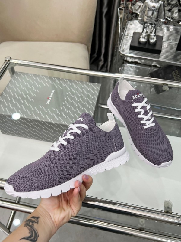 Kiton Four Seasons Classic Casual Knit Shoes - KFY00300