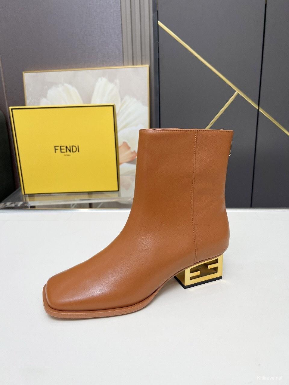 Fendi 2025 SS Ankle Boots - LY00370