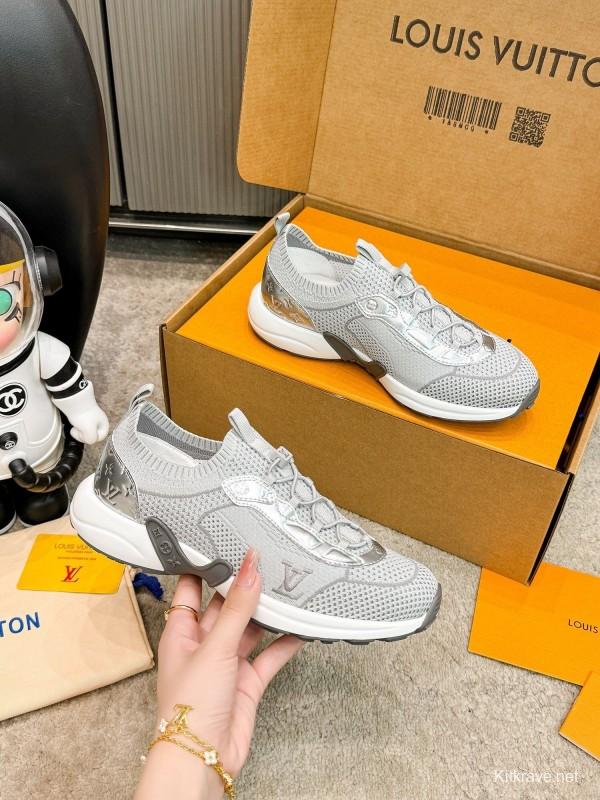 Louis Vuitton Olympia Series Knit Running Shoes - AS00291