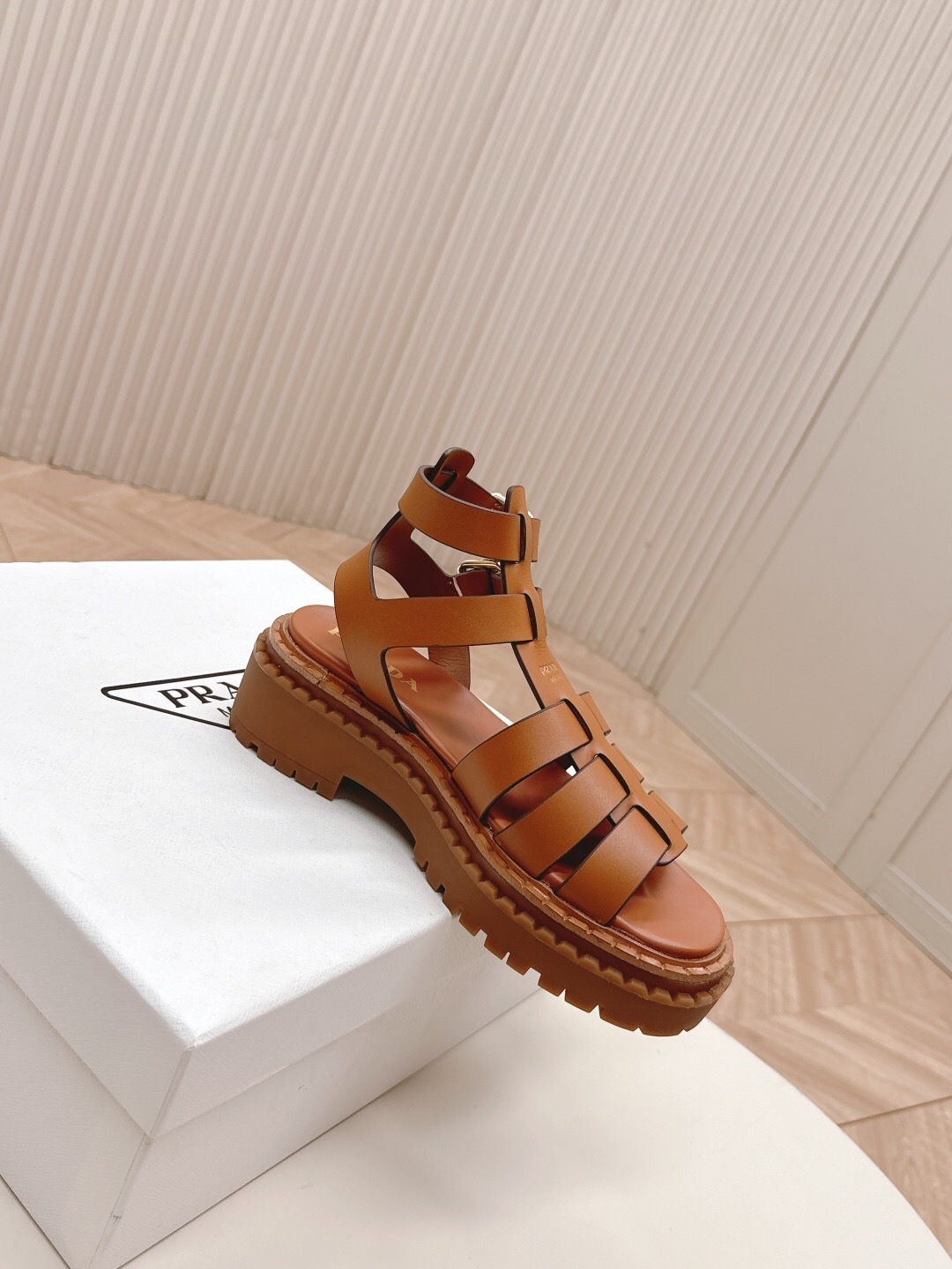 Prada Spring/Summer 2025 High-Top Sandals - LY00300