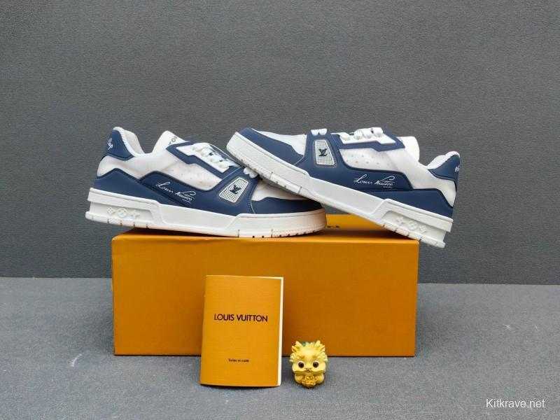 Lv Tarine Trainer Retro Basketball-Inspired Casual Shoes - AS00400