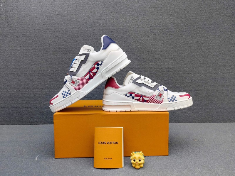 Lv TARINE Retro Basketball-Inspired Casual Shoes - AS00400