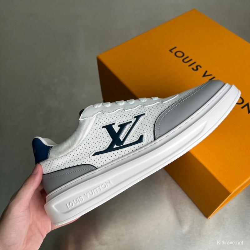 Lv Beverly Hills Low-Top Fashion Sneakers Men's Shoes - YC
