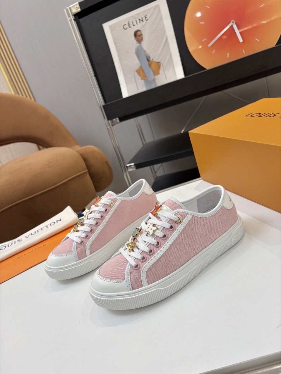Louis Vuitton Lagoon Series Monogram Denim Sneakers - AS00300