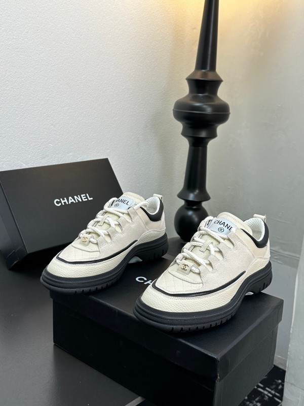Chanel 2025 SS Milan Runway Chunky Sole Sneakers - LY00320