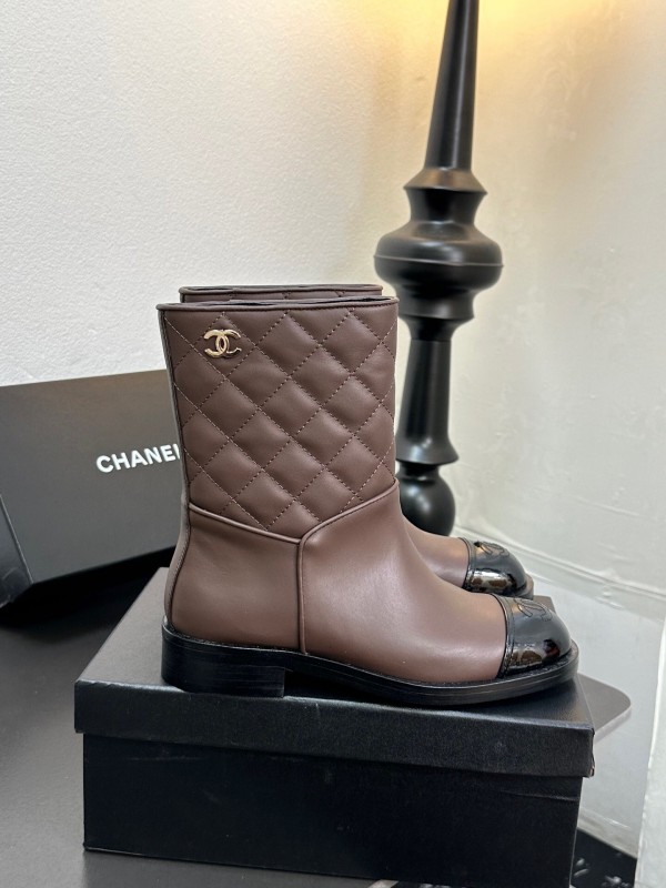 Chanel 2025/SS Short Boots Essential Fall/Winter Item - LY00420
