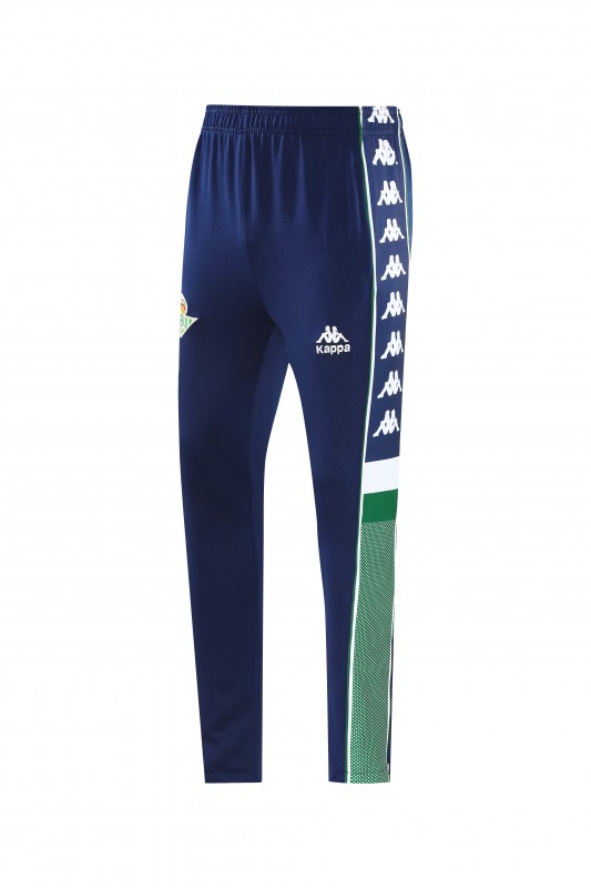 26/27 Real Betis x Kappa Navy Blue  Full Zipper Jacket Tracksuit + Long Pants