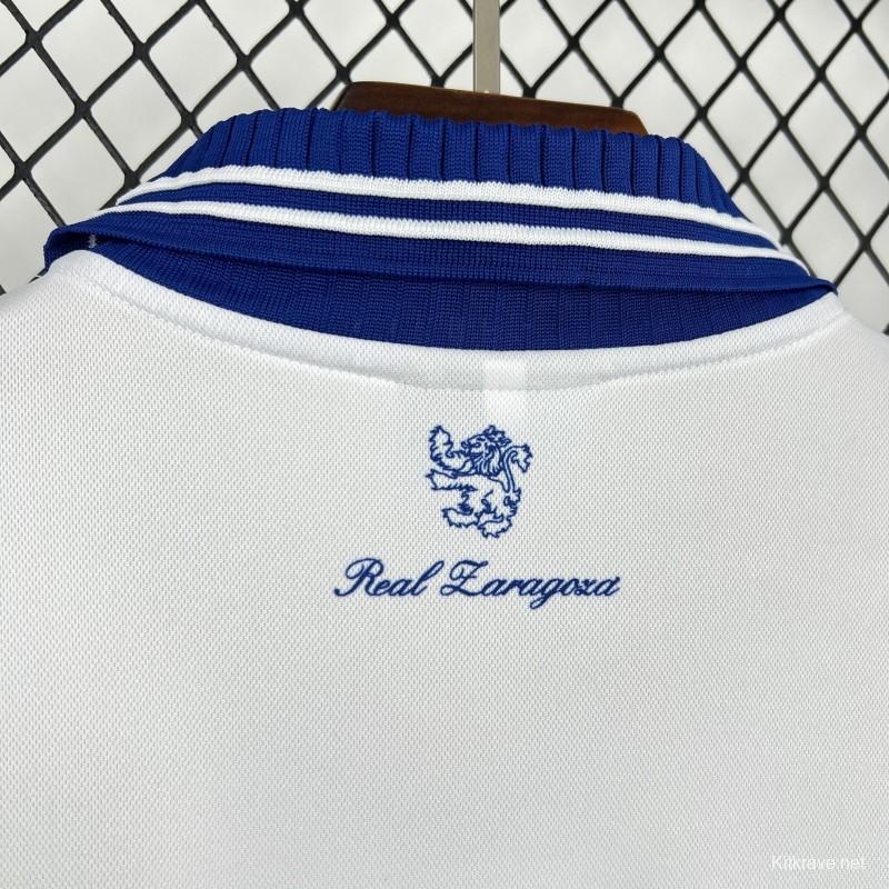 2000/01 Retro Real Zaragoza Home Jersey
