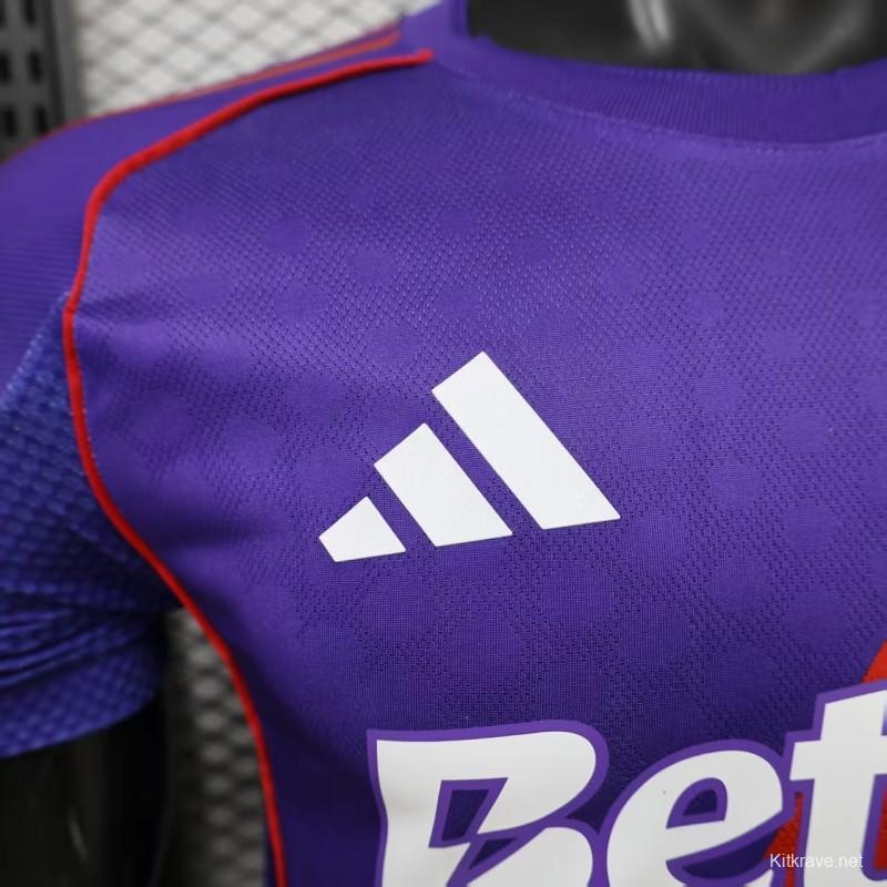 Player Version 26/27 River Plate Third Purple with Red Diagonal Sash Jersey