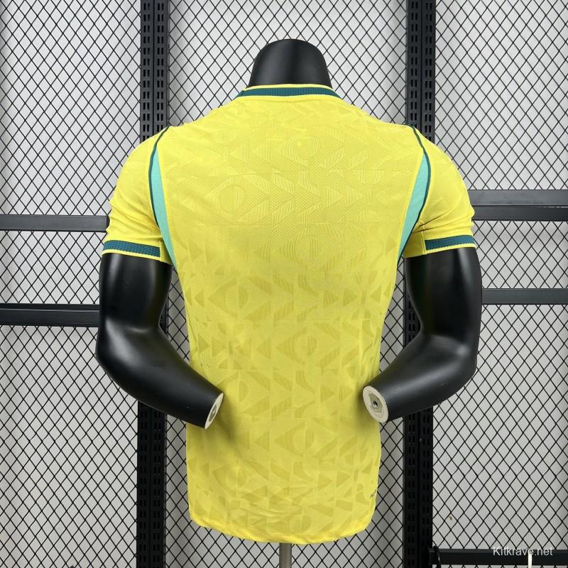 2026 Player Version Mens Brazil World Cup Home Jersey