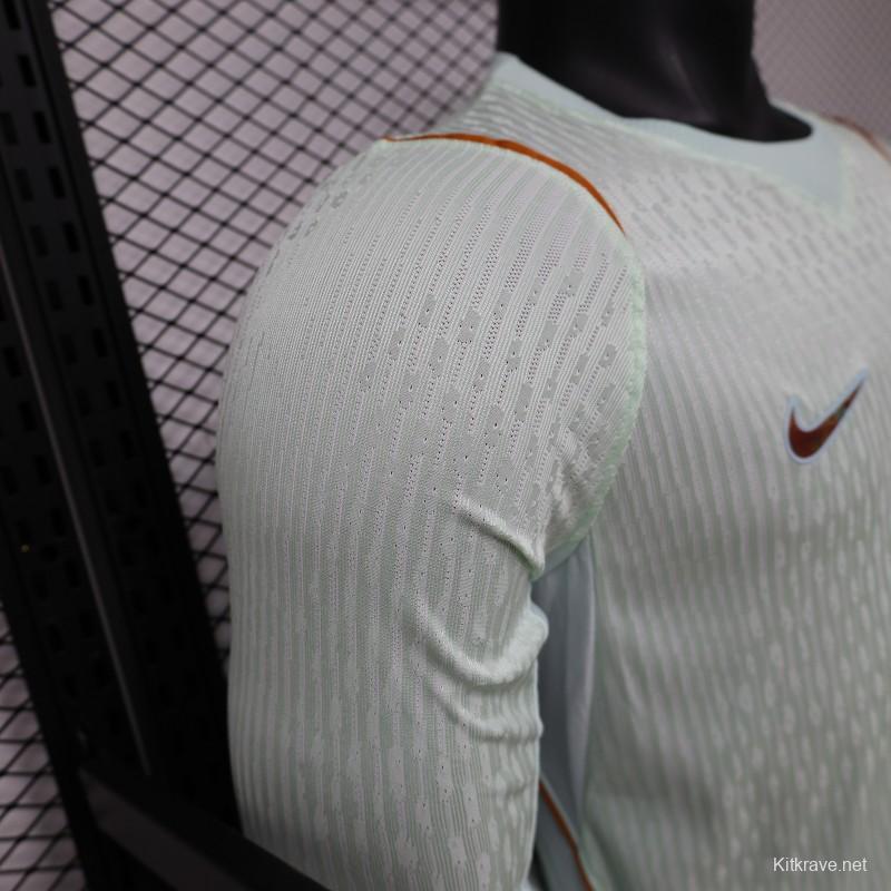 Player Version 26/27 France Mint Green Away Long Sleeve Jersey