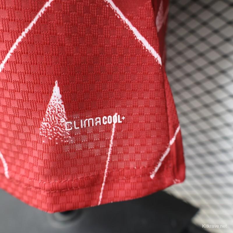 Player Version 26/27 Liverpool Red with Geometric Shatter Pattern Home Special Edition Jersey