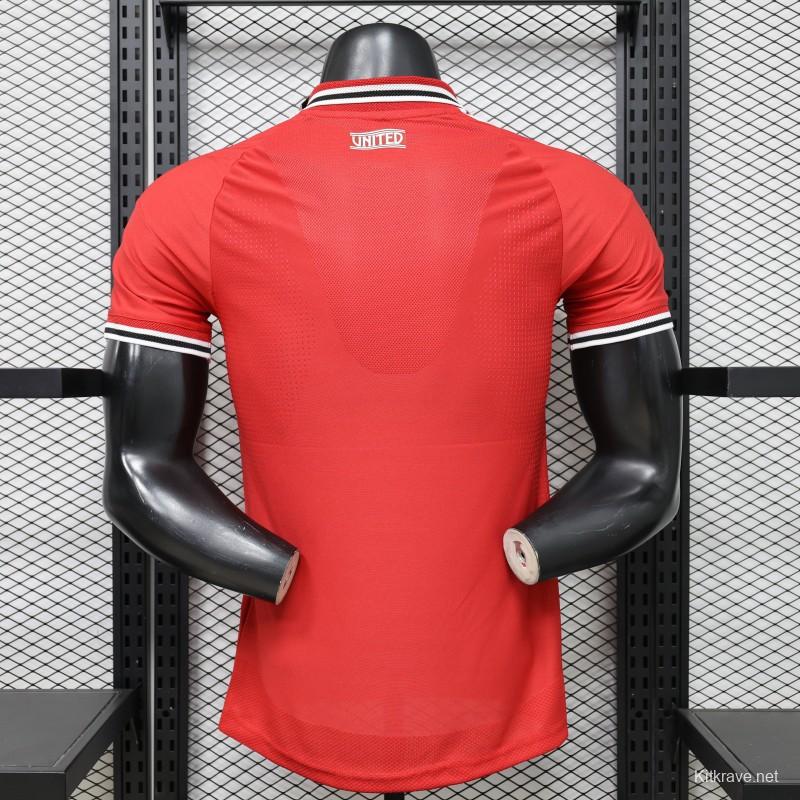 Player Version 25/26 Manchester United Red  Home Jersey