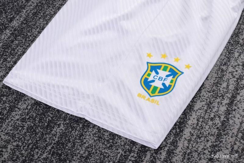 Retro Kids 1996 Brazil Away Jersey