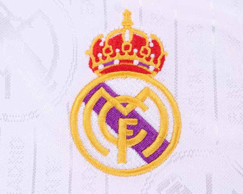 Retro Kids 96/97 Real Madrid Home Jersey