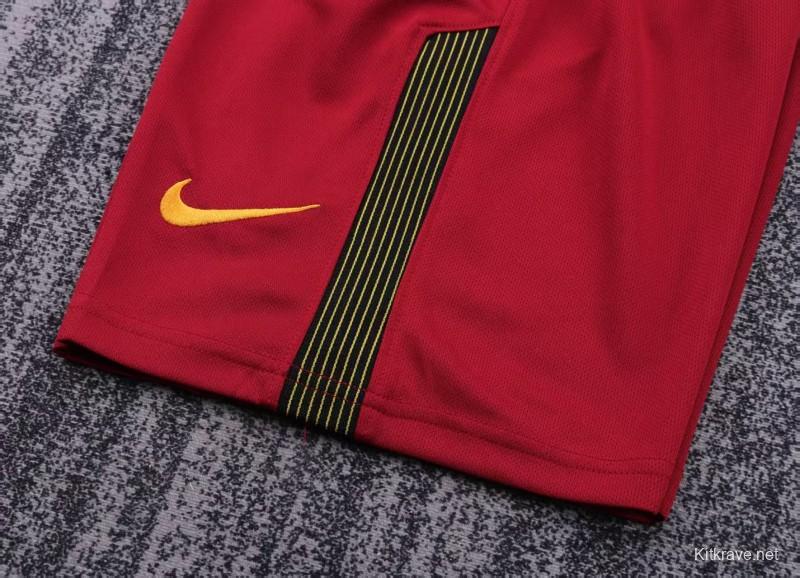 Retro Kids 17/18  AS Roma Home Jersey