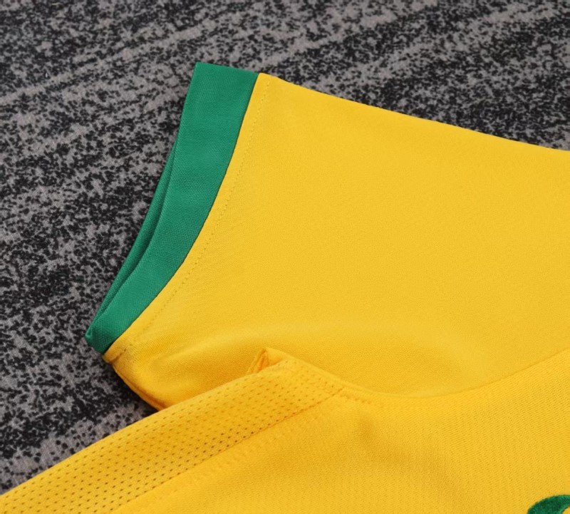 Retro Kids 2006 Brazil Home Jersey