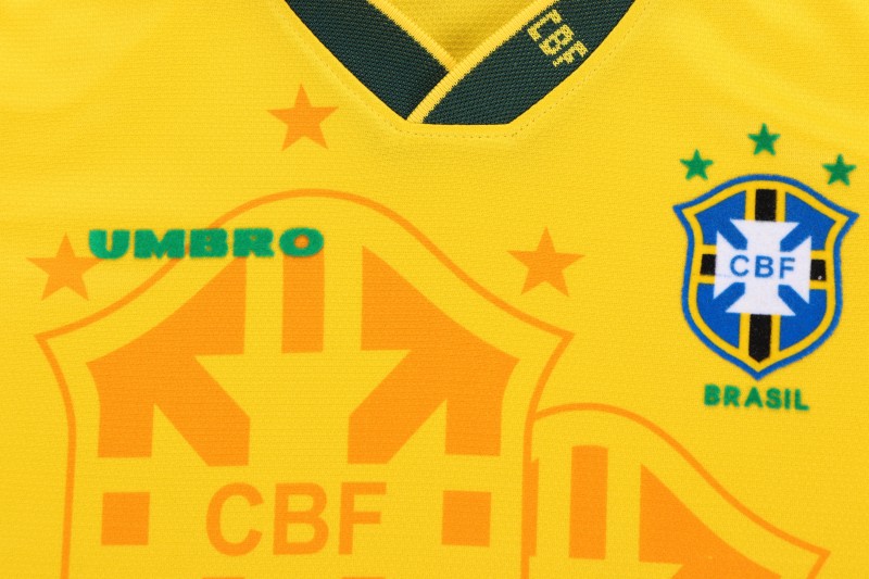 Retro Kids 1994 Brazil Home Jersey