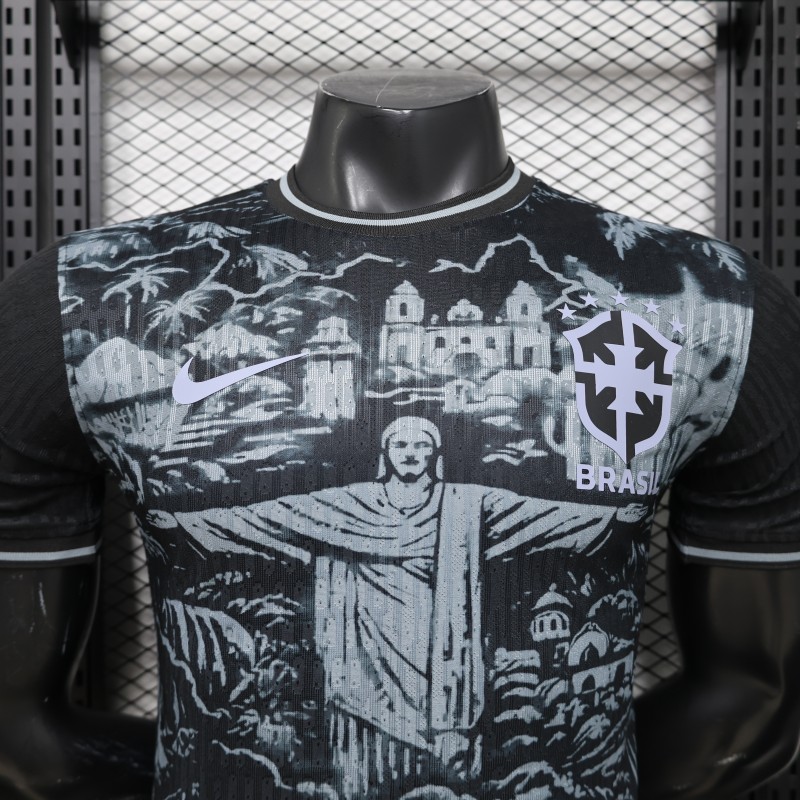 Player Version 2026 Brazil Special Edition Black  Jersey