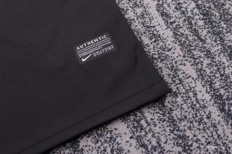 Retro Kids 12/13  Santos Black Jersey