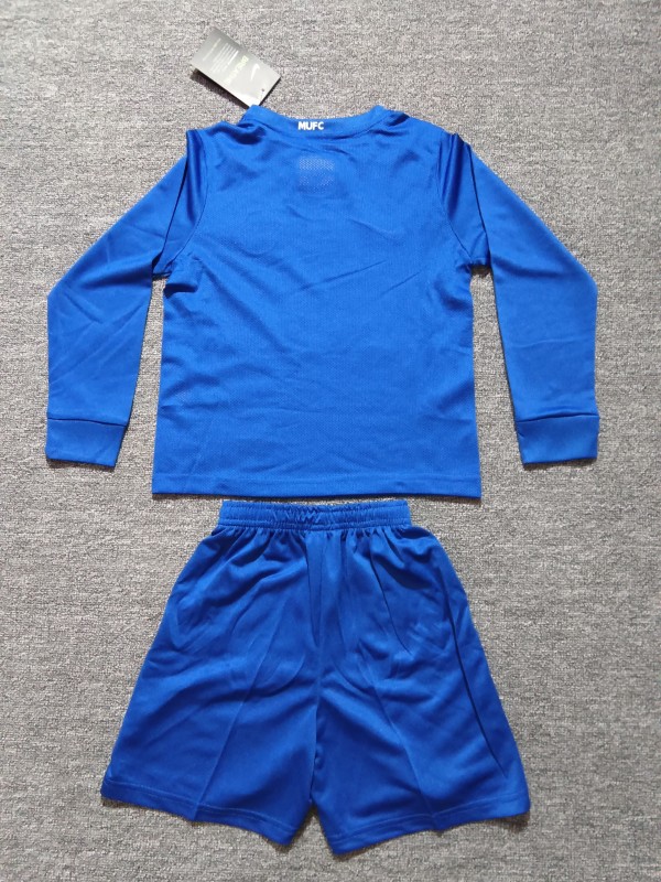 Retro Kids 08/09 Manchester United Long Sleeve Third Jersey
