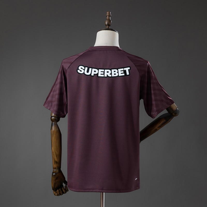 26/27 Sao Paulo Goalkeeper Jersey - Deep Burgundy