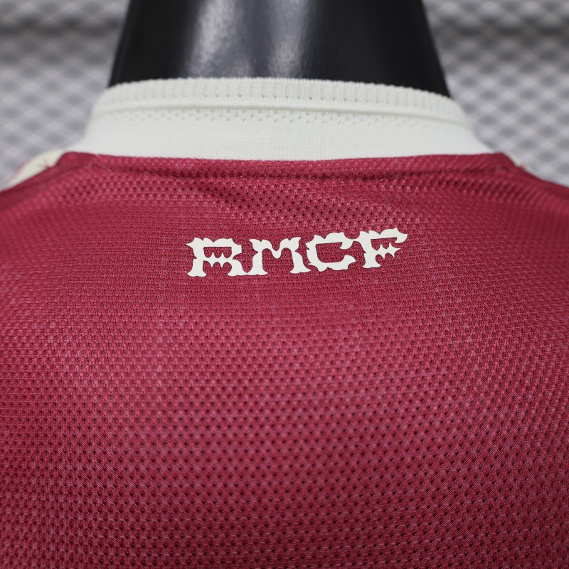 Player Version 26/27 Real Madrid Third Burgundy Red Jersey