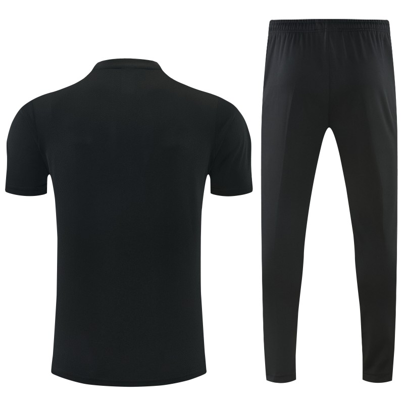 2026 Liverpool Black Short Sleeve Tracksuit + Long Pants