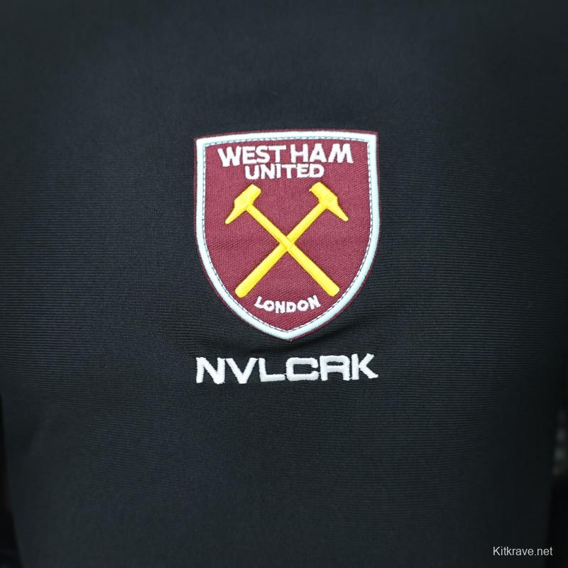 layer Version 26/27 West Ham United Training Dark Grey  Jersey