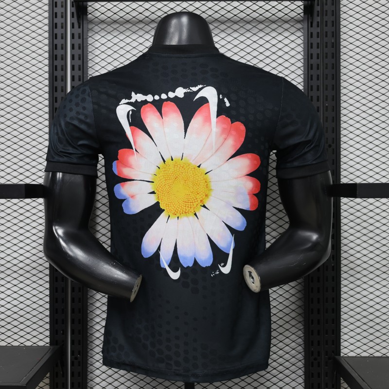 Player Version 2026 South Korea Dark Grey with Tonal Dot Allover Print Away Jersey