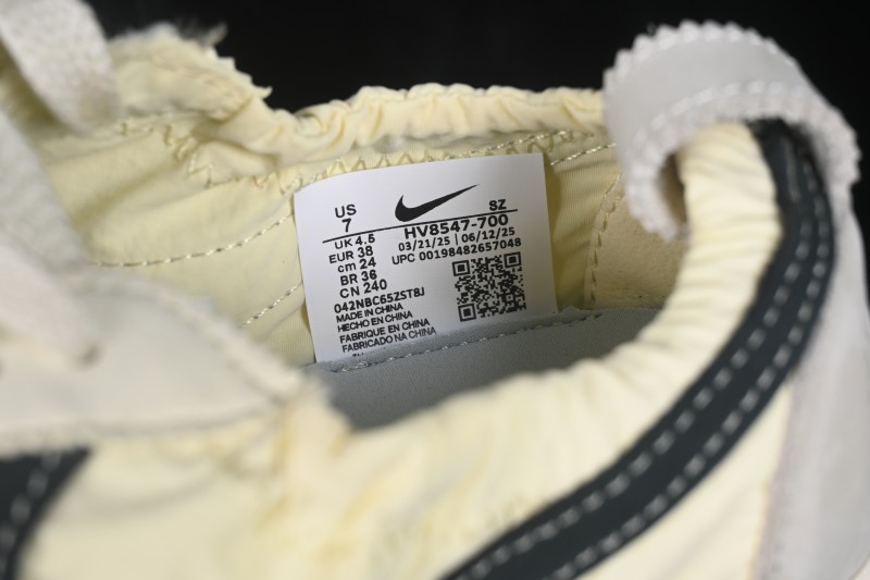 Nike Jacquemus Moon Shoe SP Ballet-Inspired Low-Top Lifestyle Sneakers with Suede and Mesh Upper - HV8547-700