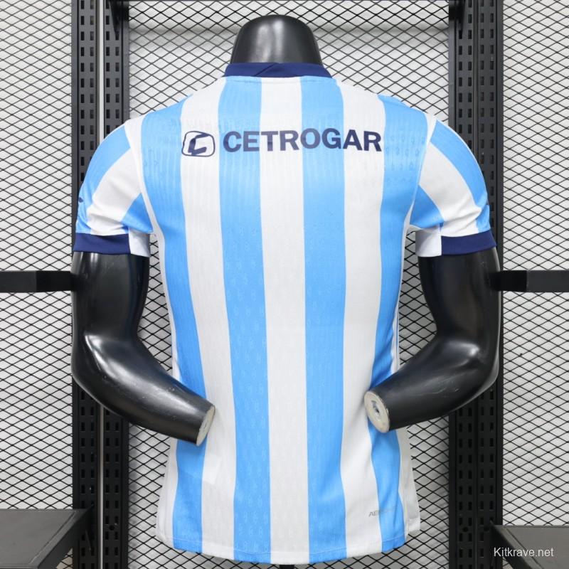 Player Version 26/27 Racing Club Blue & White Stripes Home Jersey