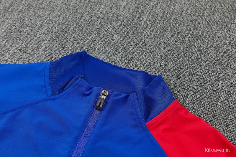 26/27 Pairs Blue & Navy Blue Full Zipper Jacket Tracksuit + Long Pants
