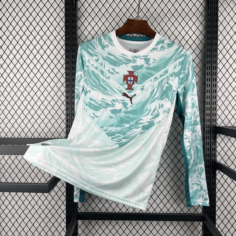 2026 Portugal World Cup Away Long Sleeve Jeresy