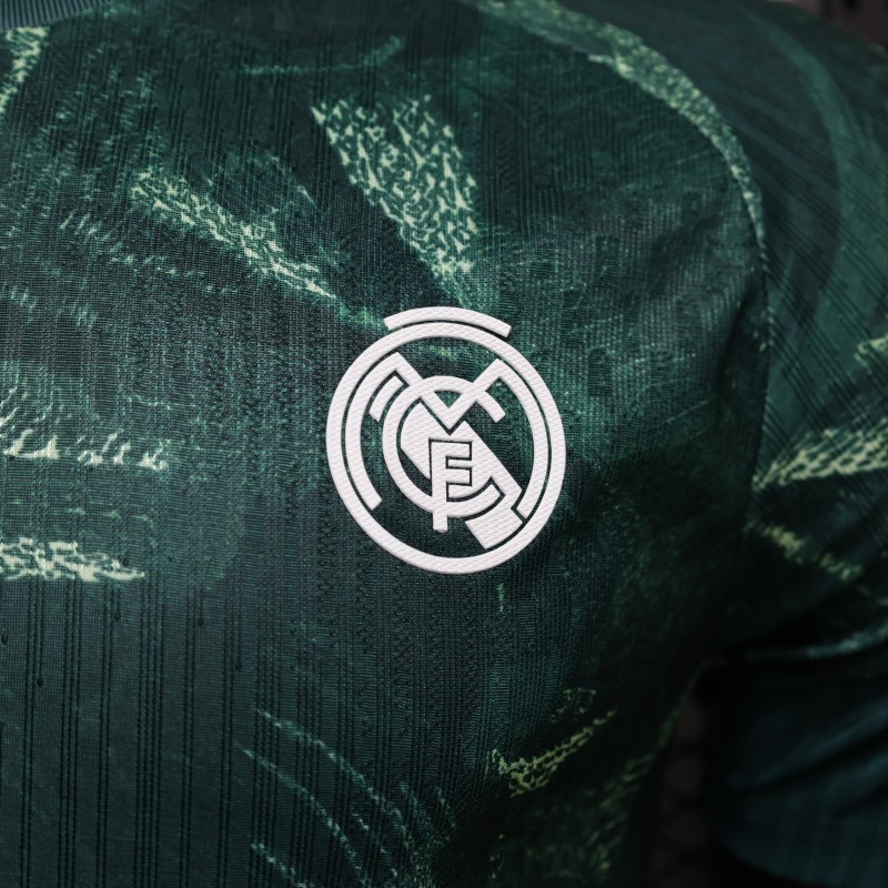 Player Version 26/27 Real Madrid Pre-Match Deep Green Jersey