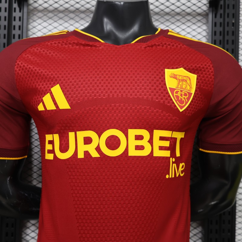 Player Version 26/27 AS Roma Home Jersey
