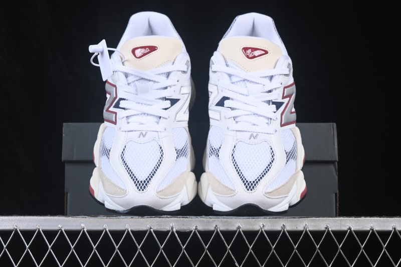 New Balance 9060 Retro Casual Running Shoes with Mesh and Suede Upper - U90603MT