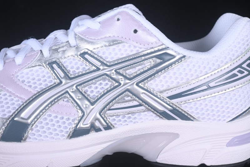 Adidas Retro Running Shoes with Mesh and Leather Upper and GEL Cushioning - 1202A164-113