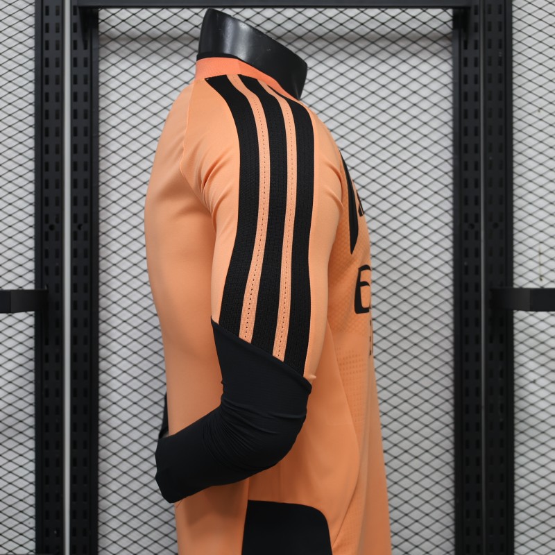 Player Version 26/27 Arsenal FC Long Sleeve Home Orange Jersey
