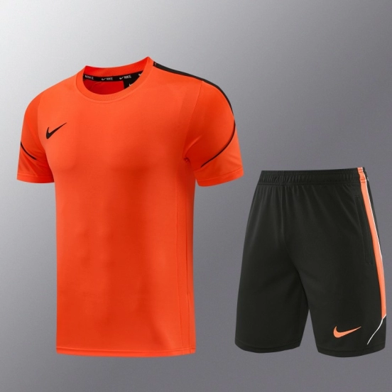 26/27 Nike 10  Orange Short Sleeve+Soccer Shorts