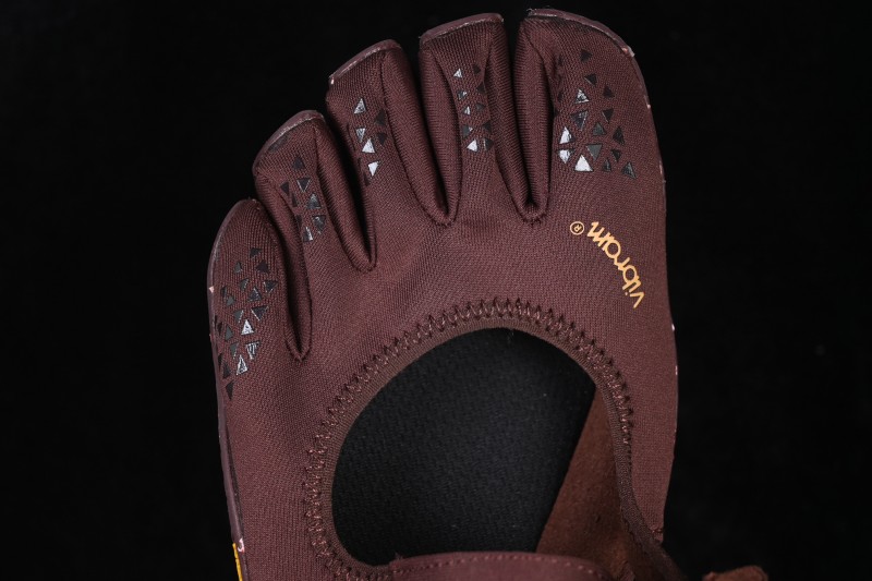 Vibram V-Soul Women's Barefoot Ballet Fitness Shoes for Gym Squat Support Quick-Dry - 26W7202 Brown