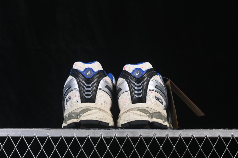 Asics Gel-Nimbus 12.1 Retro Breathable Casual Shoes Cushioned Men's Wear-Resistant Running Shoes - 1203A916-100