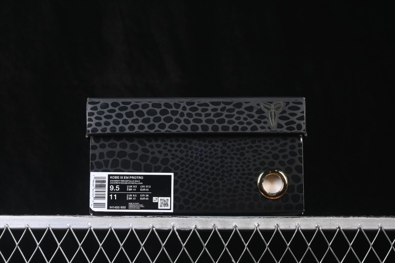 Nike Kobe 9 Stitches Low Basketball Shoes - IH1400-600
