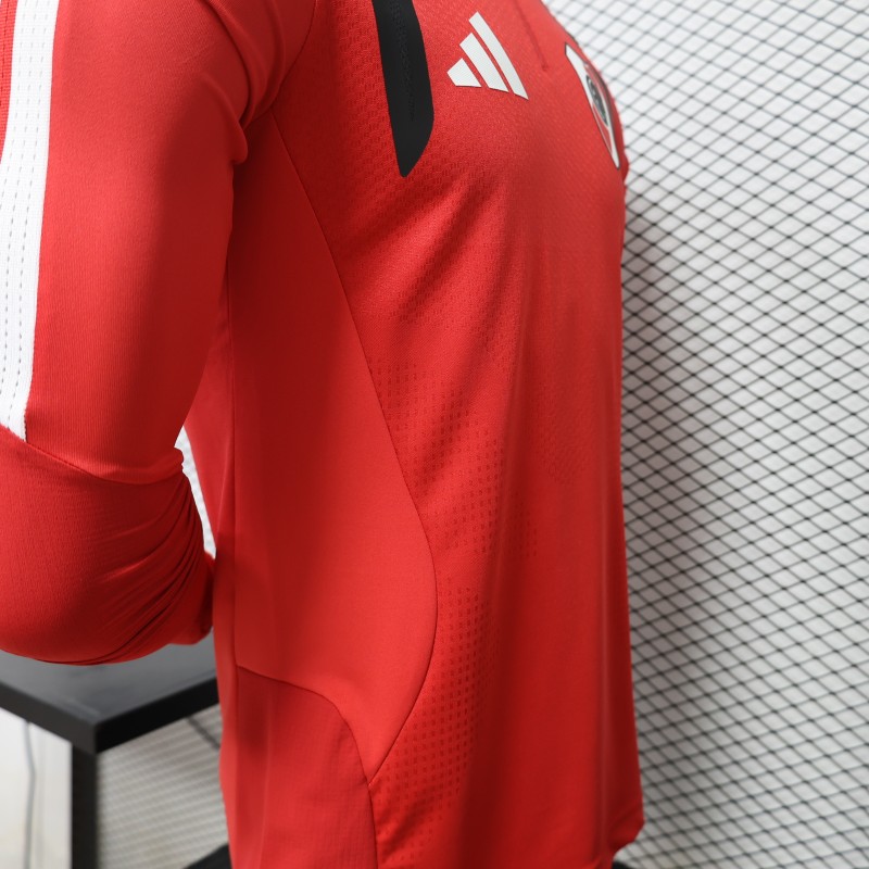 Player Version 26/27 River Plate Red Long Sleeve Jersey