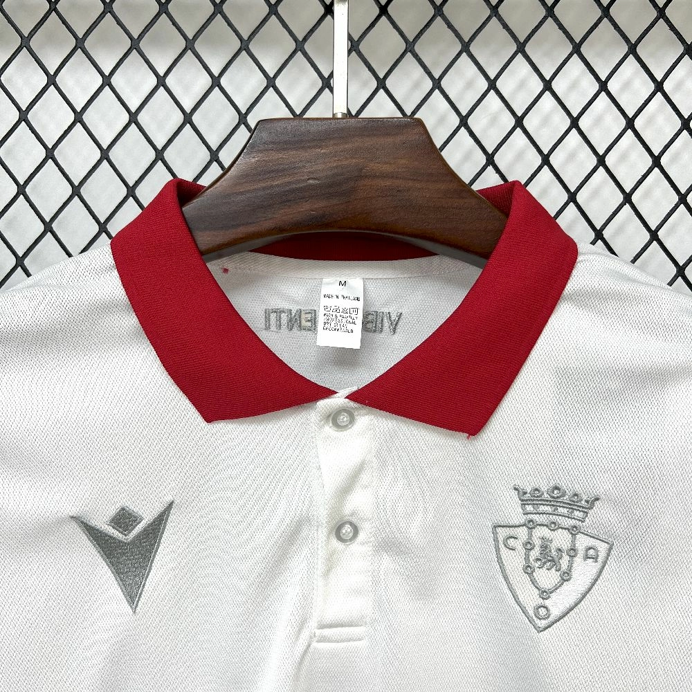 2025/26 Mens CA Osasuna Polo Jersey