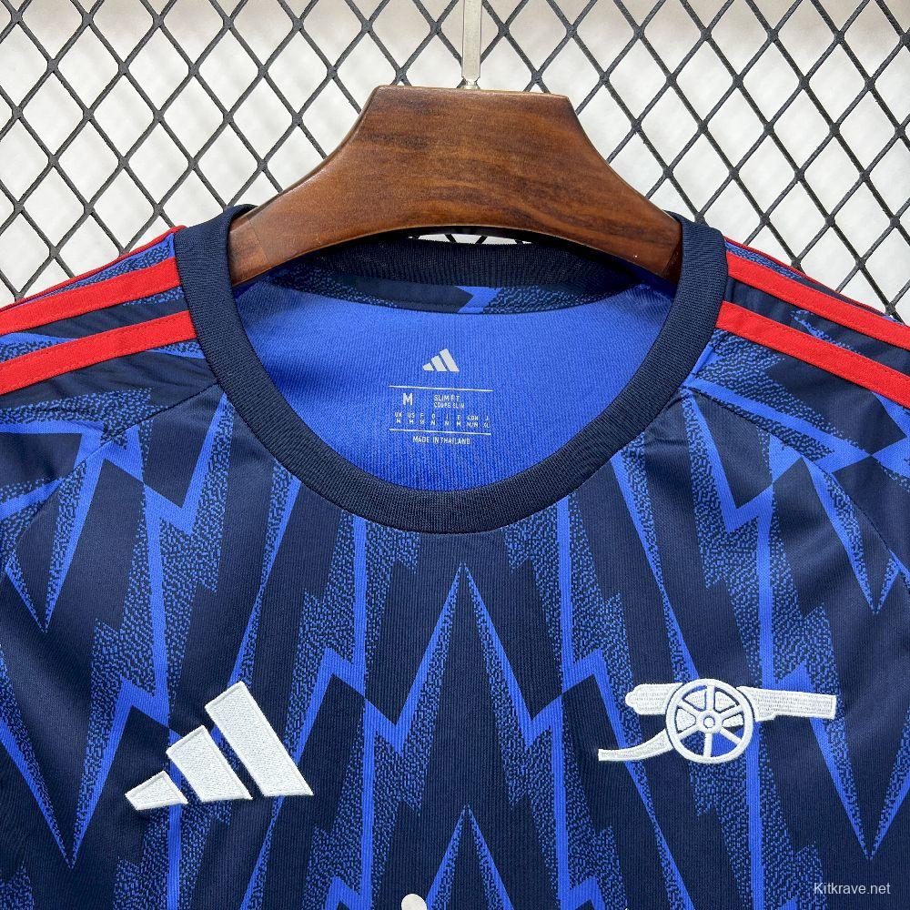 2025/26 Mens Arsenal Away Long Sleeve Jersey