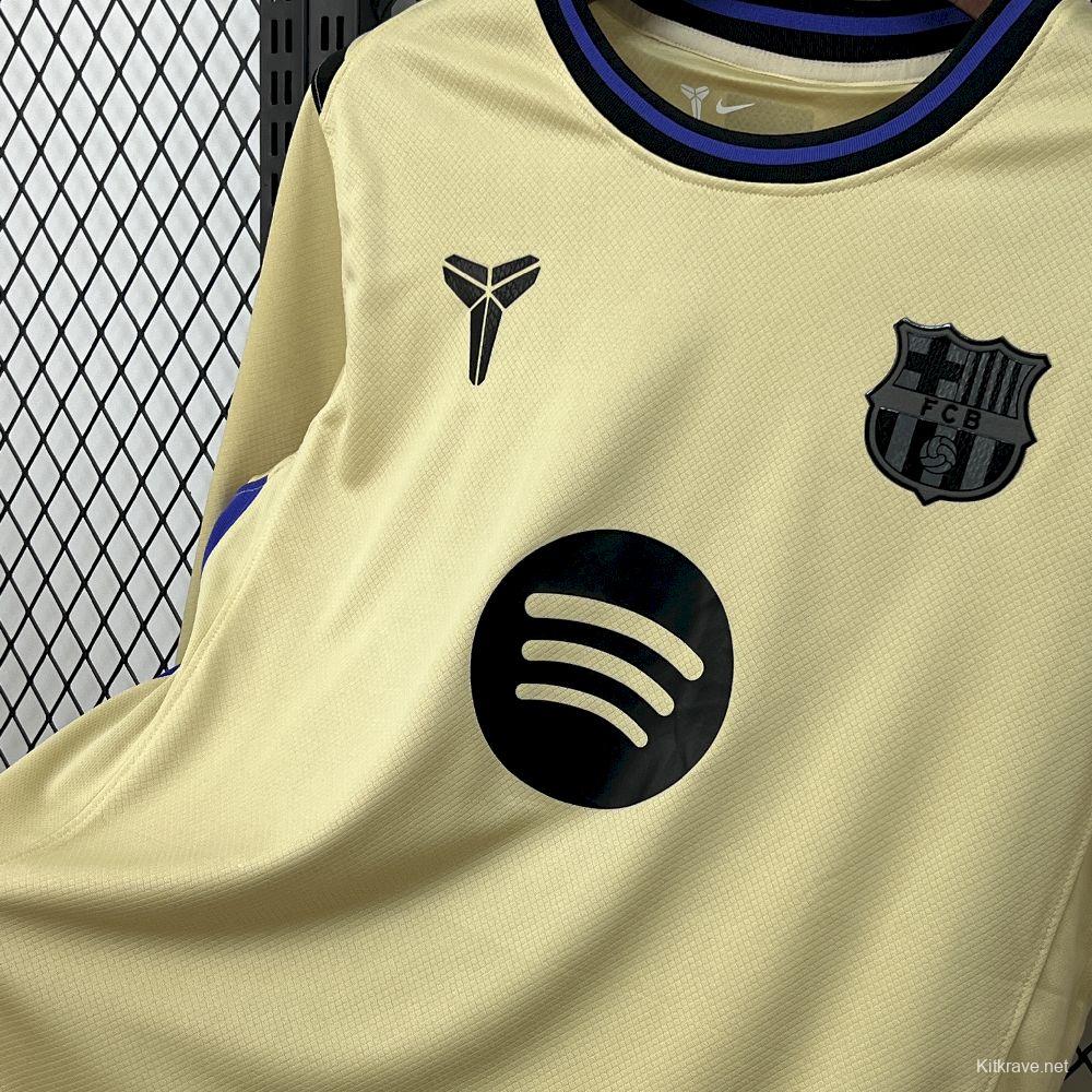 2025/26 Mens Barcelona Away Long Sleeve Jersey