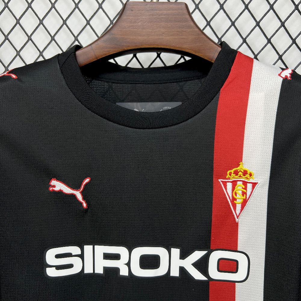 2025/26 Kids Sporting De Gijón Away Kit